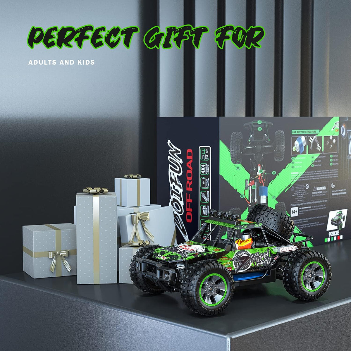 1:10 Scale 4WD High-Speed Off-Road RC Truck S235281