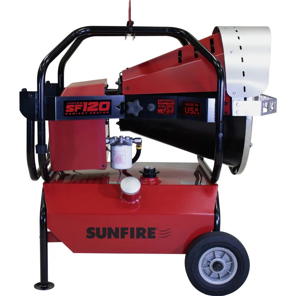 120,000 BTU Diesel/Kerosene Radiant Heater B4252