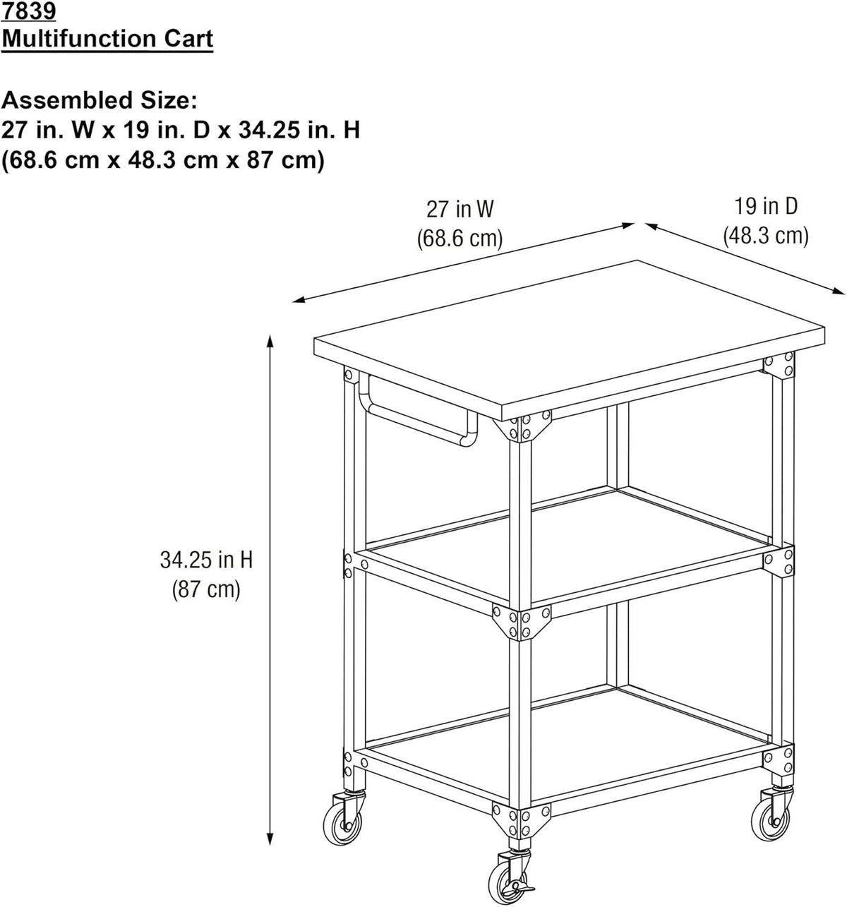 Multifunction Cart B25852
