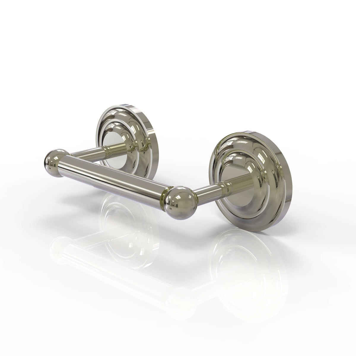 Polished Nickel 2 Post Toilet Tissue Holder W510