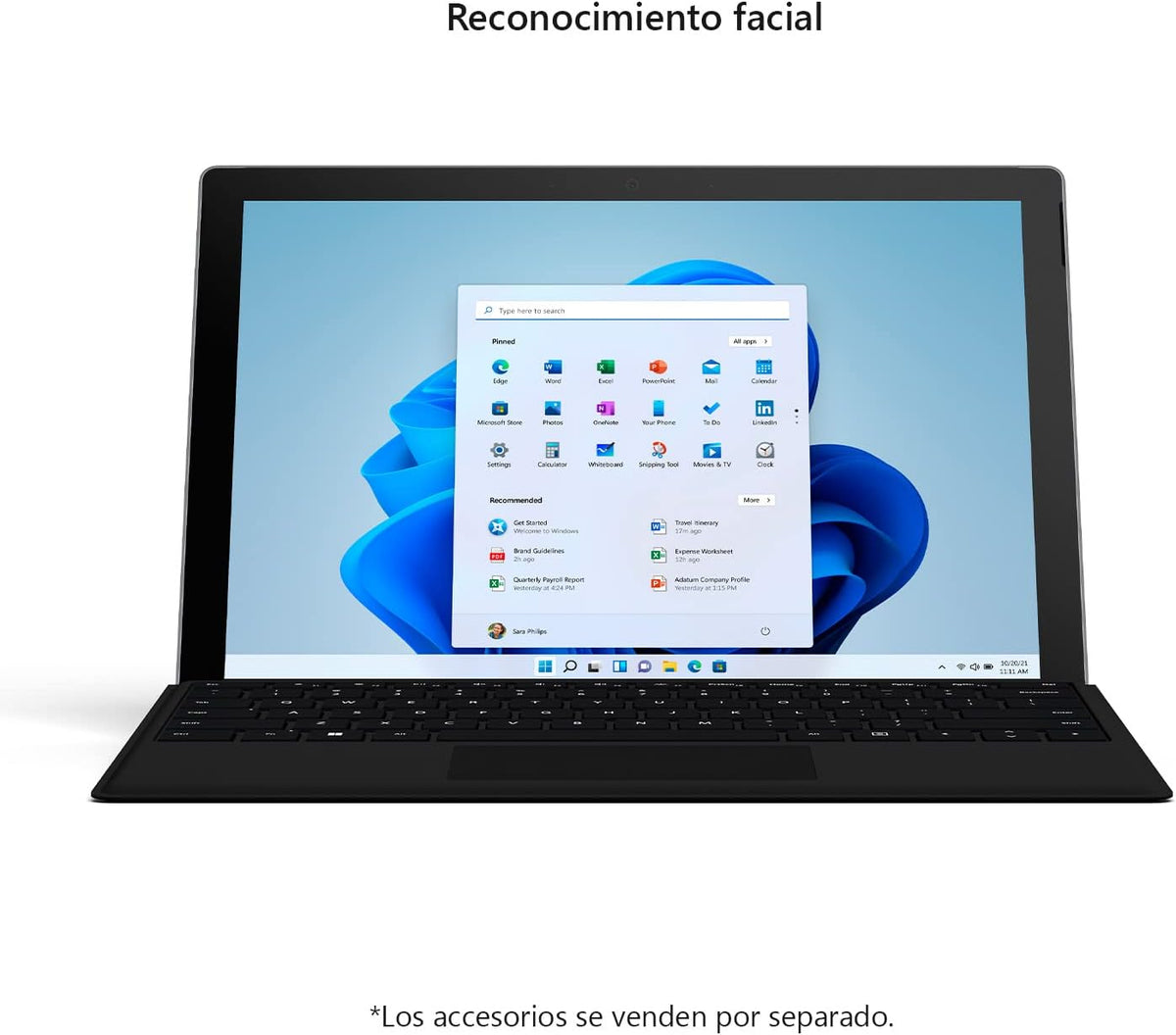 Surface Pro 128GB i5-1135G7 8GB RAM 12.3-inch Touchscreen Wi-Fi Quad-Core i5 Windows 11 Home Platinum Q510