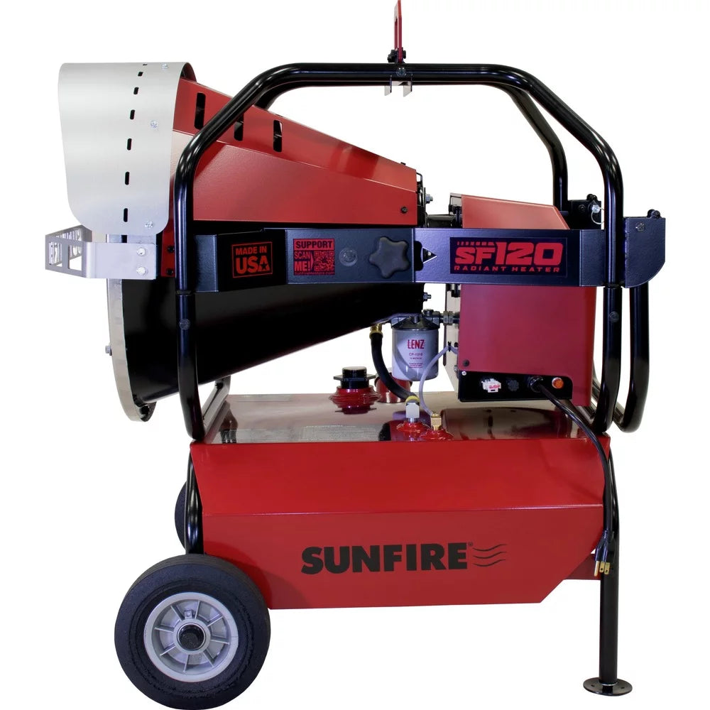 120,000 BTU Diesel/Kerosene Radiant Heater B4252