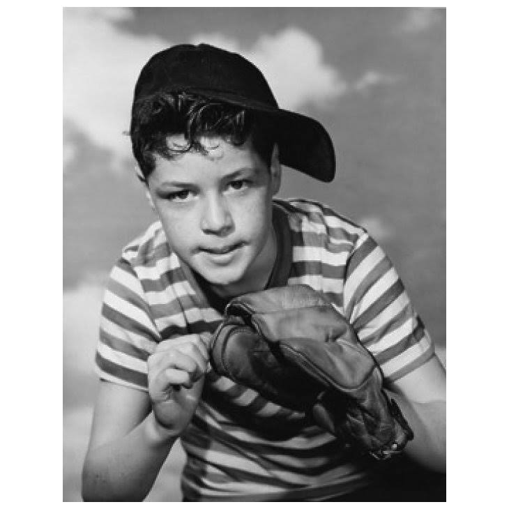 Portrait of Baseball Catcher Poster Print P874007
