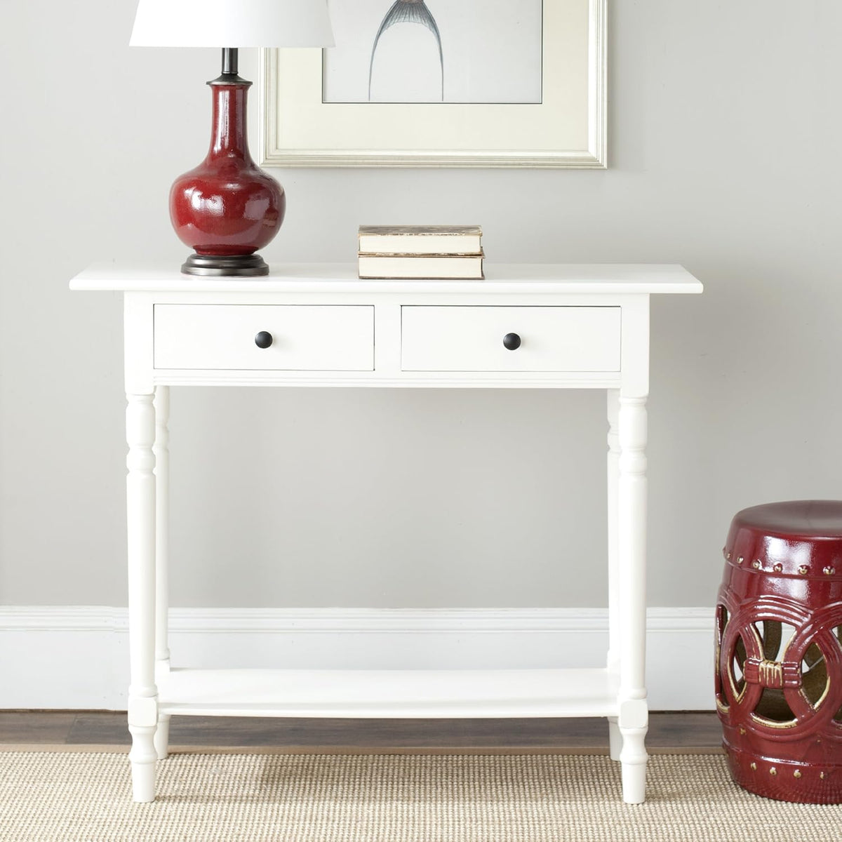 Dark Cherry Console Table G108731