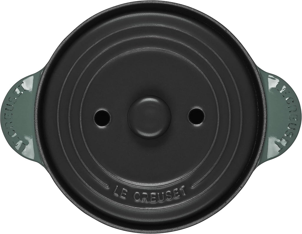 Enameled Cast Iron Rice Pot with Stoneware Insert, 2-1/2-Quart K7529