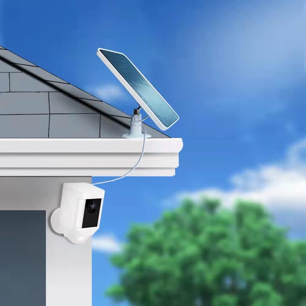 Solar Panel with 13 FT Cable and Adjustable Wall Mount (3 Pack) D78705