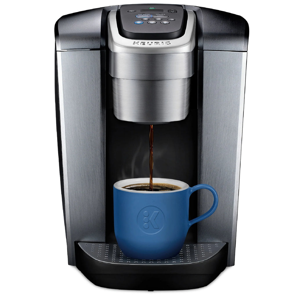 Brushed Silver Single-Serve K-Cup Pod Coffee Maker S9987