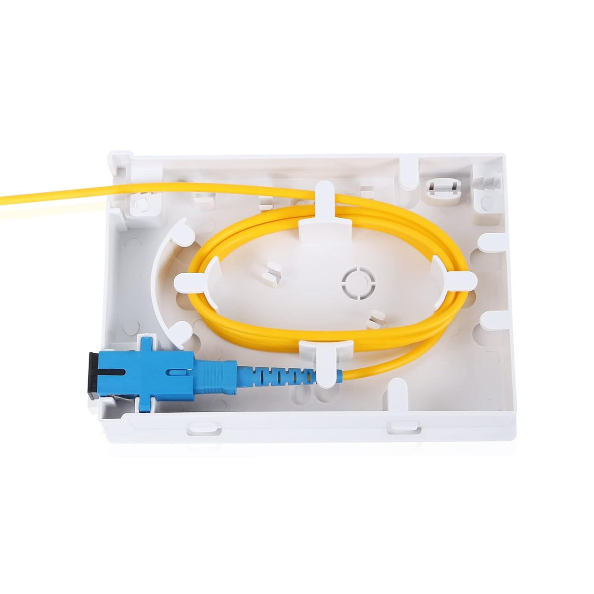Fiber Optic Terminal Junction Box 2 Ports Pack of 2 V30451