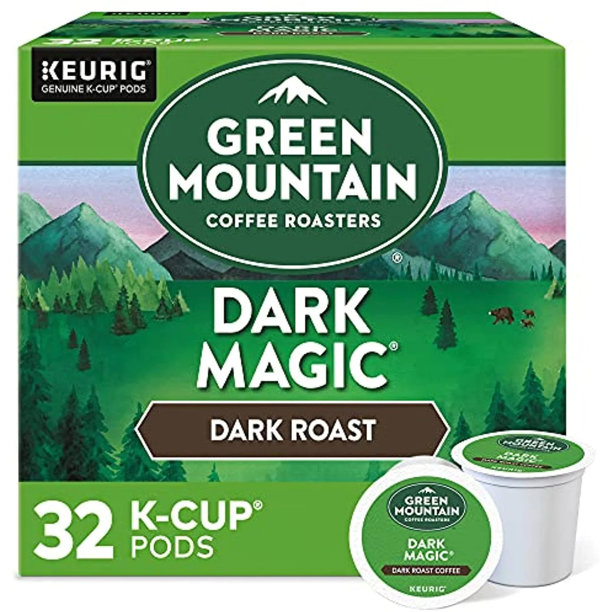 32 Count Dark Roast Coffee Pods E646056