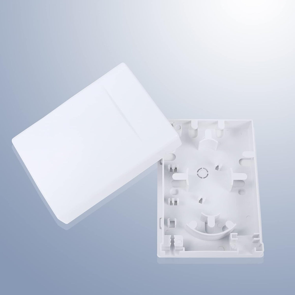 Fiber Optic Terminal Junction Box 2 Ports Pack of 2 V30451