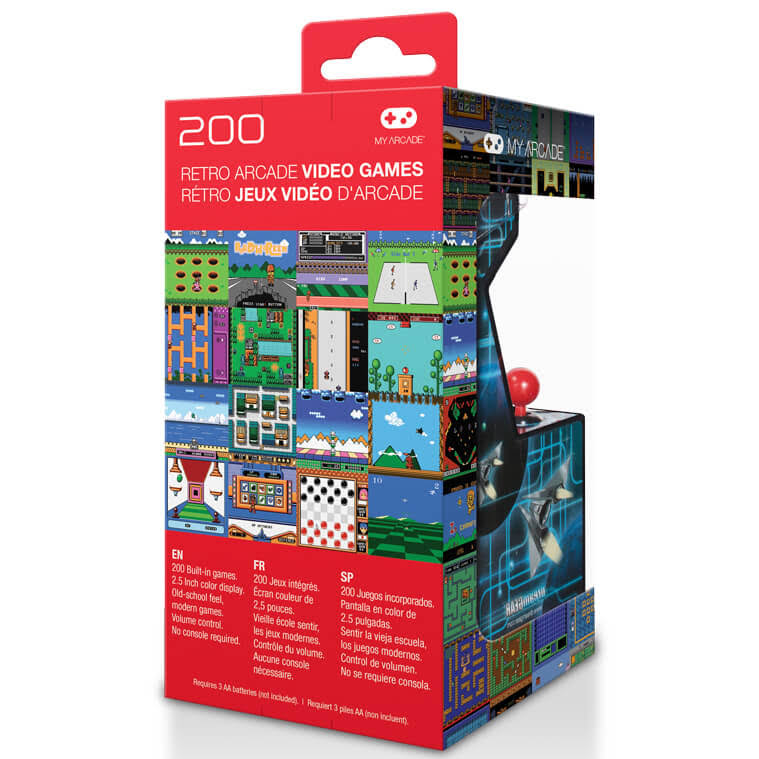 Retro Gaming System with 200 Games J627