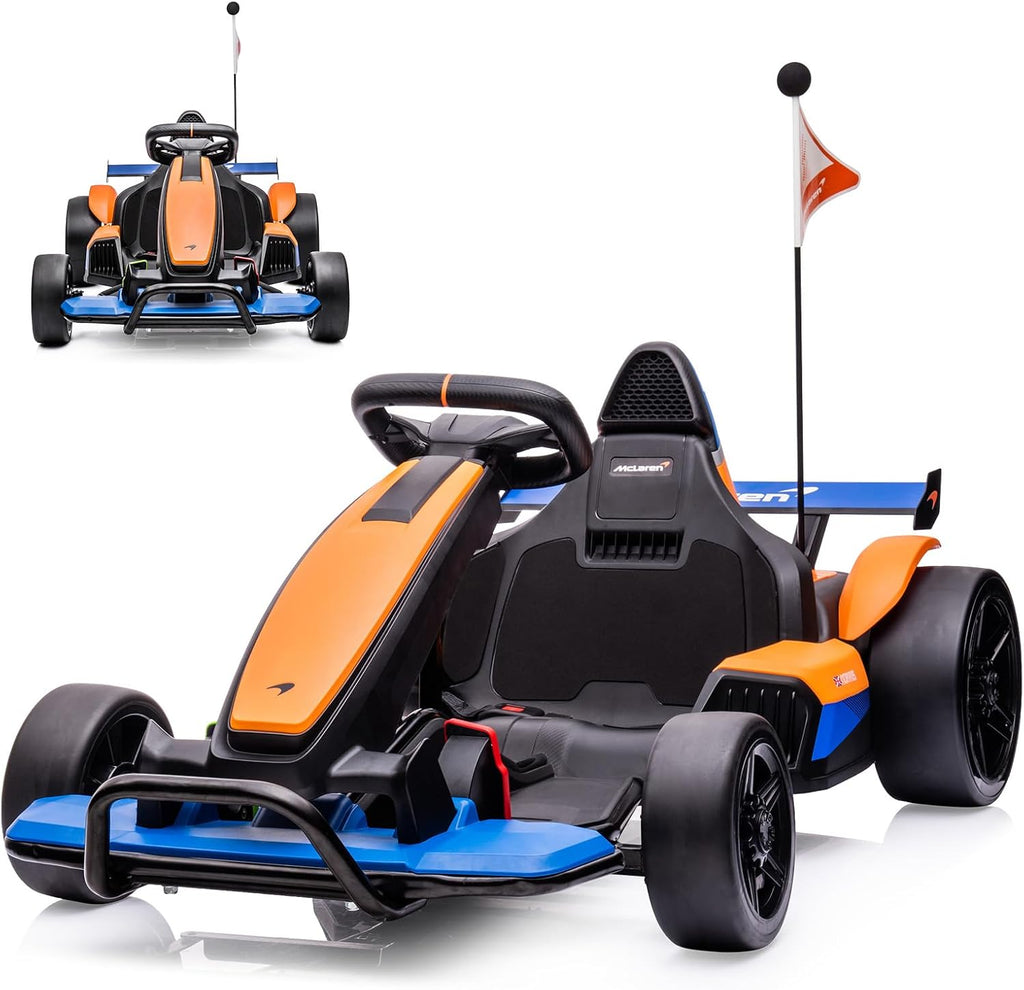 24V Electric Go Kart with 10AH Battery, 2×120W Motor C512