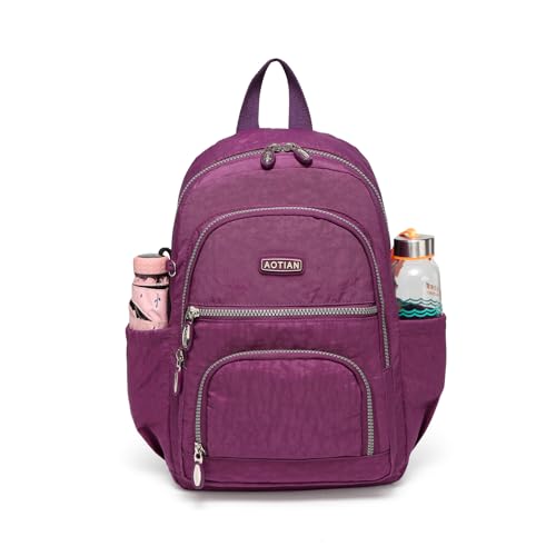 Mini Daypack with Anti-Theft Back Zipper Pocket, Durable Small Lightweight Backpack, Height 13 inches T769268