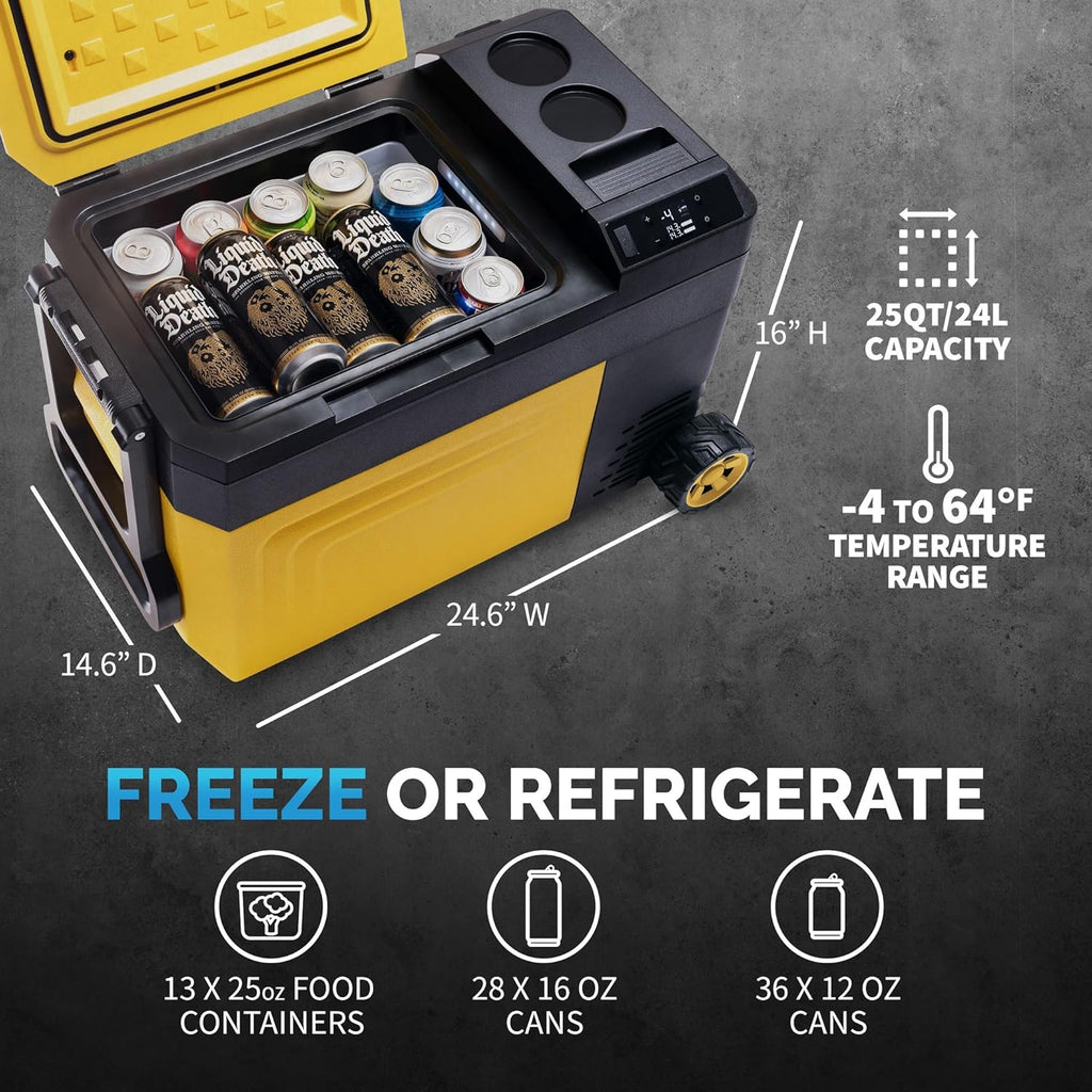 25 Qt. Portable Electric Cooler Z521