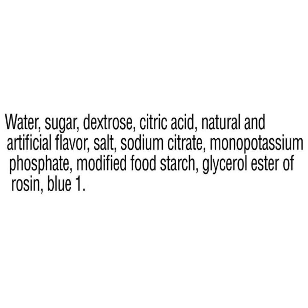 Cool Blue Sport Drink, 28 Fl Oz Bottles, Quantity of 8 K9567