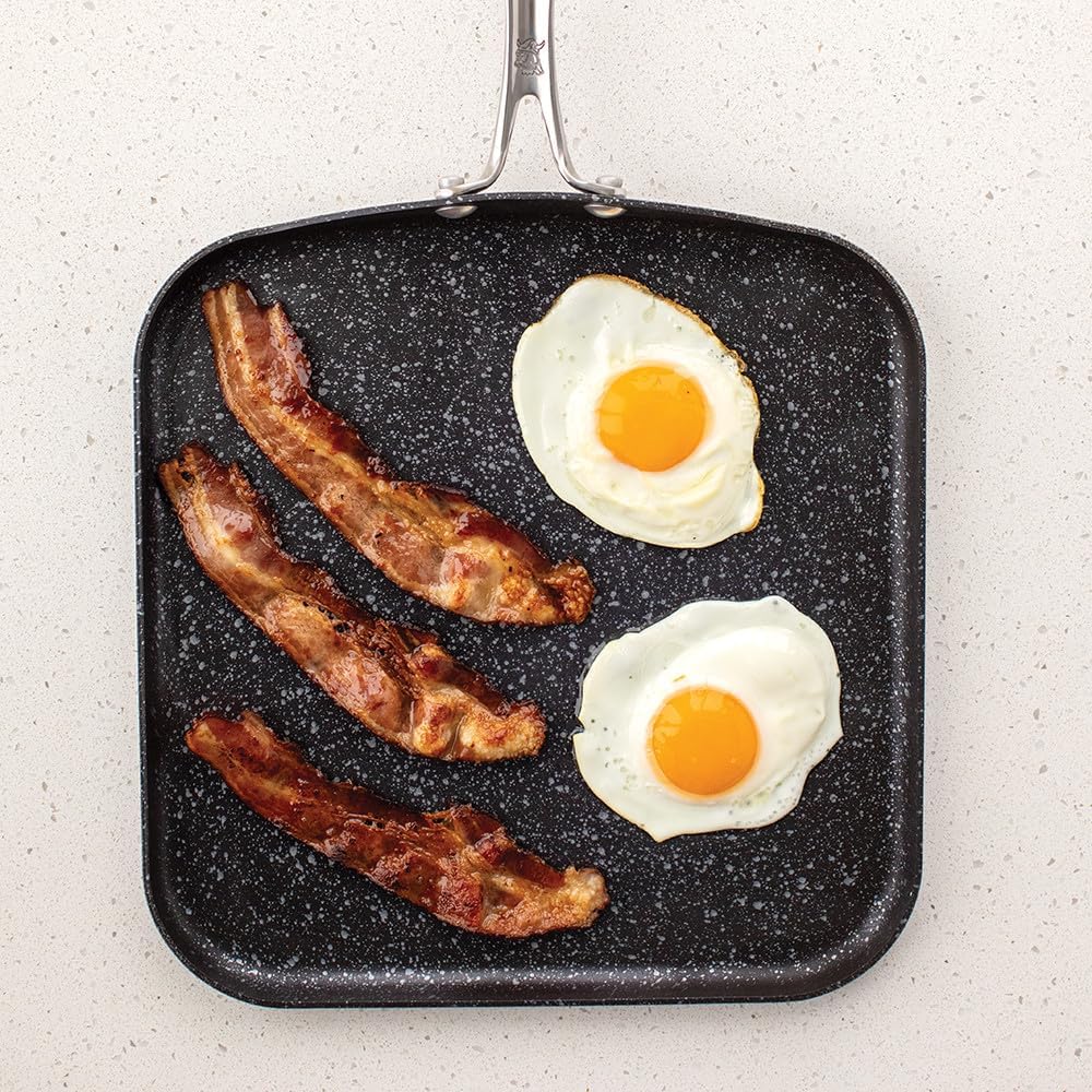 11-Inch Ceramic Coating Square Griddle E5598