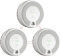 Pack of 3 Wireless Interconnected Smoke and Carbon Monoxide Detector M2846