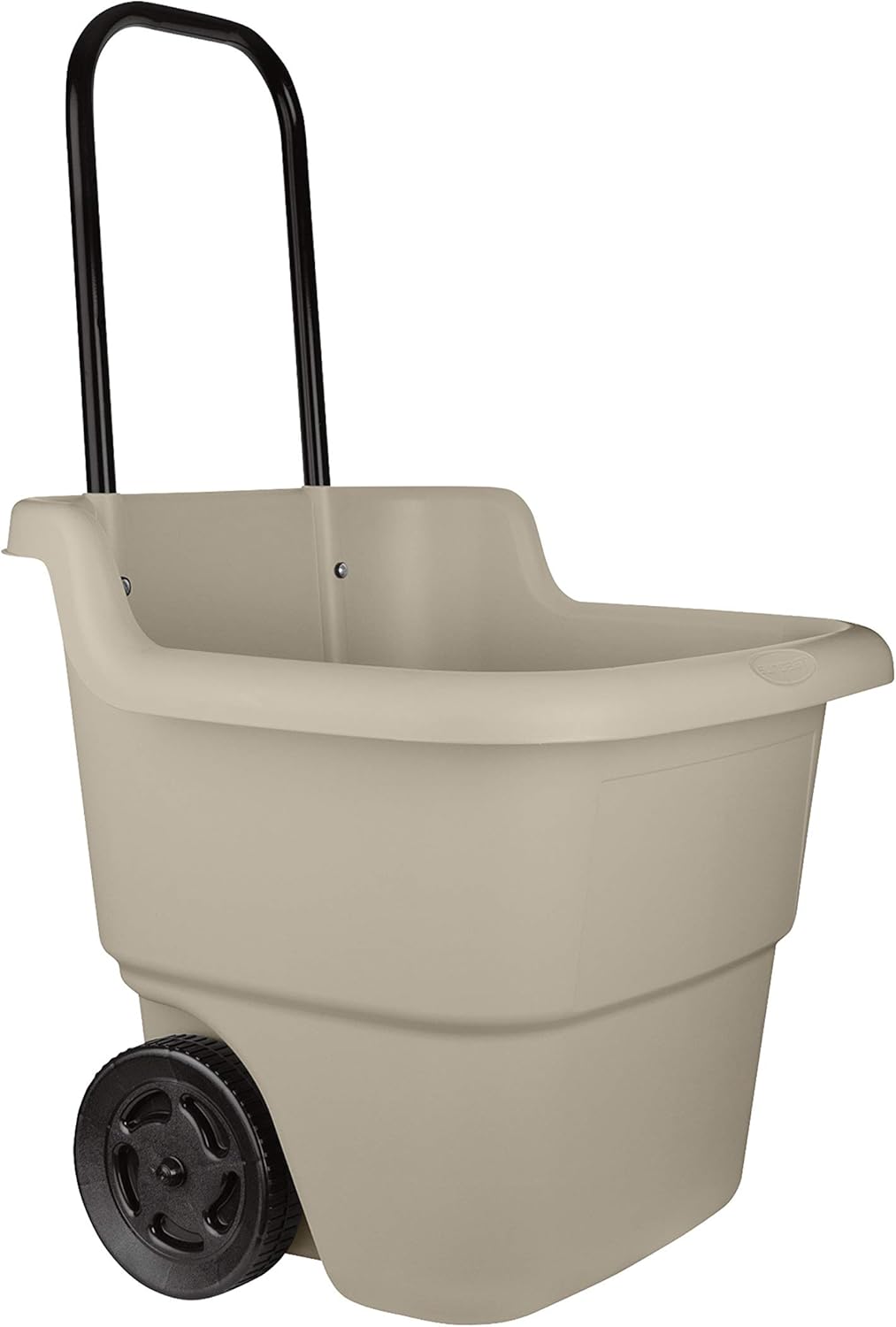 900 lb Steel Garden Cart Bundle with 15.5 Gallon Resin Cart I5307