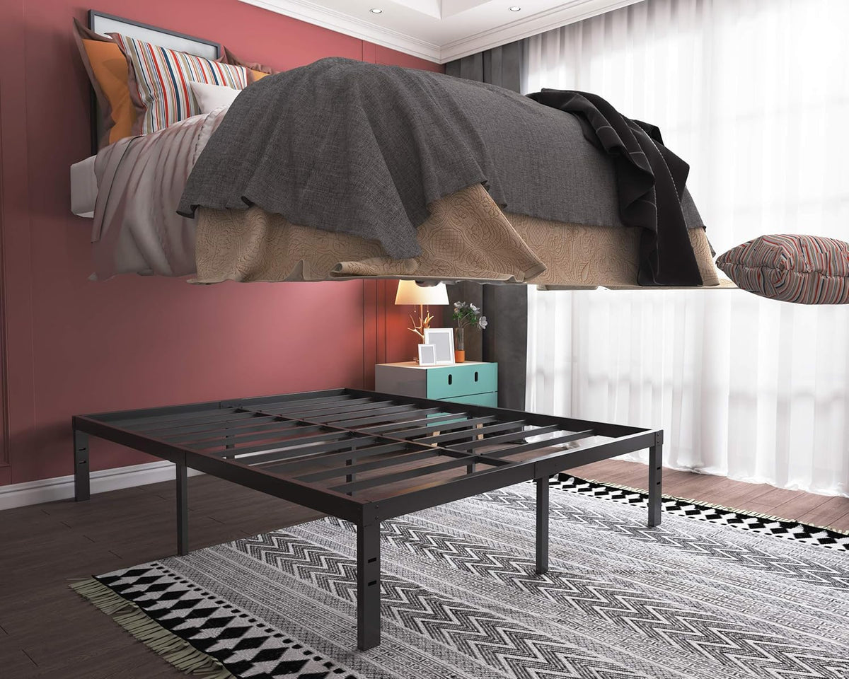 16 Inch Full Size Heavy Duty Steel Platform Bed Frame R991886