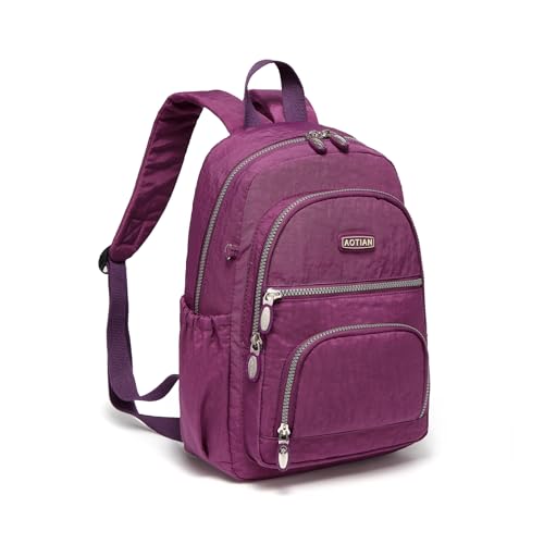 Mini Daypack with Anti-Theft Back Zipper Pocket, Durable Small Lightweight Backpack, Height 13 inches T769268