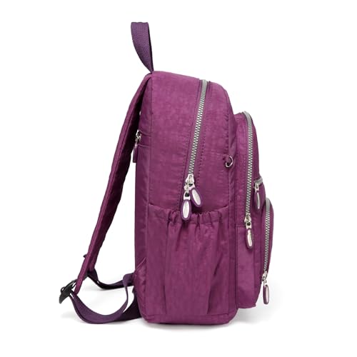 Mini Daypack with Anti-Theft Back Zipper Pocket, Durable Small Lightweight Backpack, Height 13 inches T769268