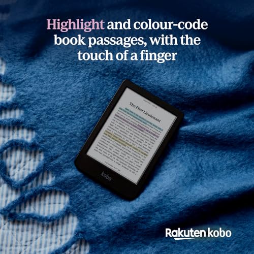 16GB Black 6" Colour E Ink eReader T216