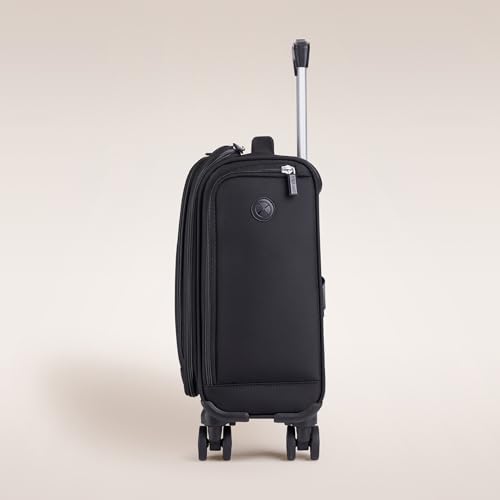 Black 14.5 Inch Softside Spinner Carry On Luggage I46885
