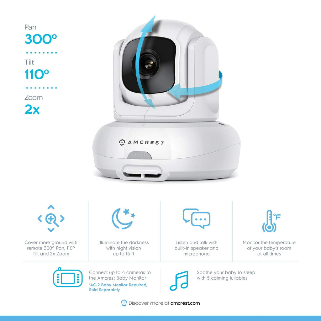 Video Baby Monitor with Camera and Audio I45865