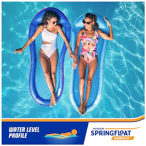 Sky Blue Inflatable Pool Lounger C168