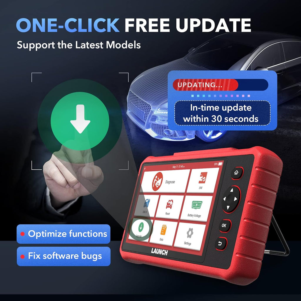 OE-Level All Systems Diagnostic Scan Tool with 26+ Reset Services E190454