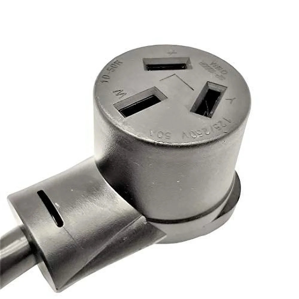 4 Prong Dryer Plug to Electric Stove Receptacle Adapter Cord 30A 250V 1FT C712635