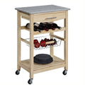Granite Top Kitchen Cart F610702