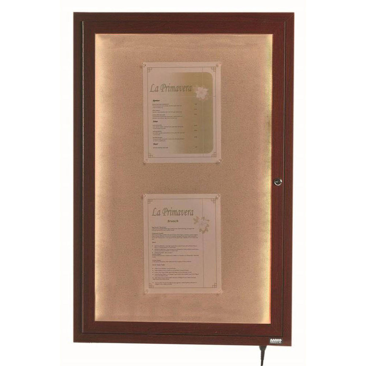 Indoor/Outdoor LED Lighted Display Case 36inH x 24inW Z91585