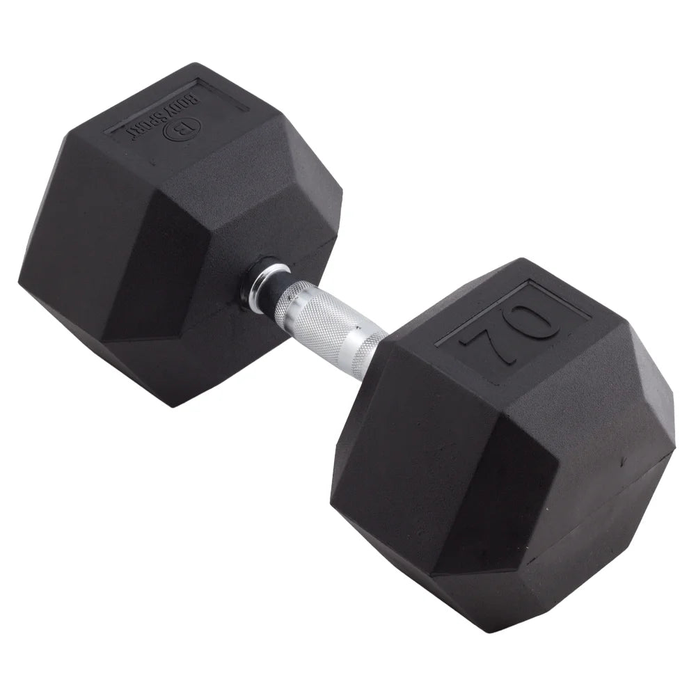 Rubber Encased Hex Dumbbell H340799