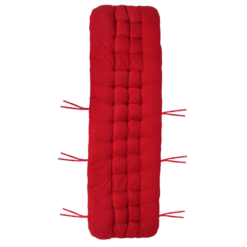 Red Outdoor Chaise Lounger Cushion P278