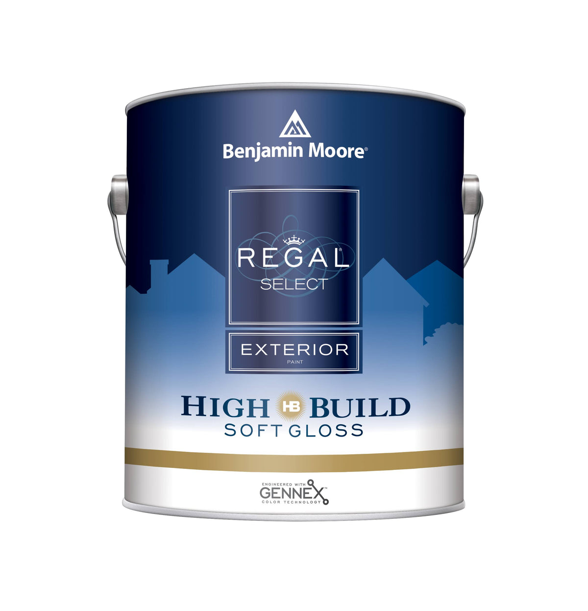 Exterior High Build Soft Gloss Paint D12796