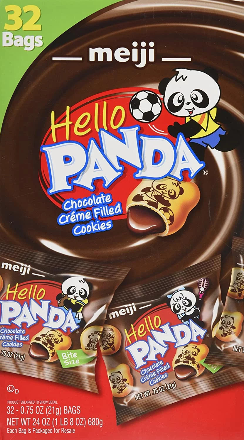 0.75 oz Hello Panda Chocolate 32 Count N941636