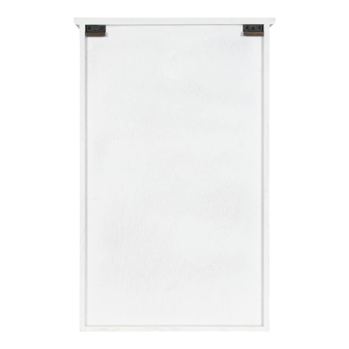 White/Gray One Door Wood Wall Cabinet X323