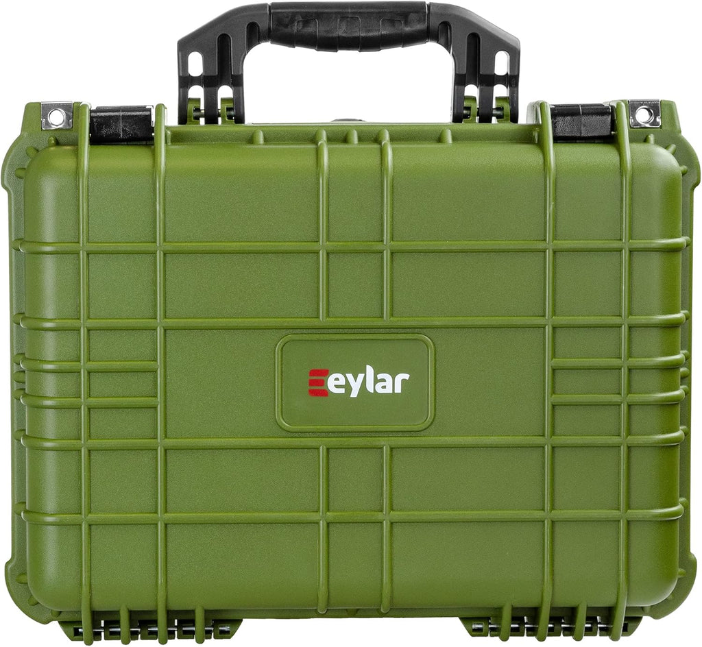 Hard Camera Case Waterproof with Foam (Yellow) V421
