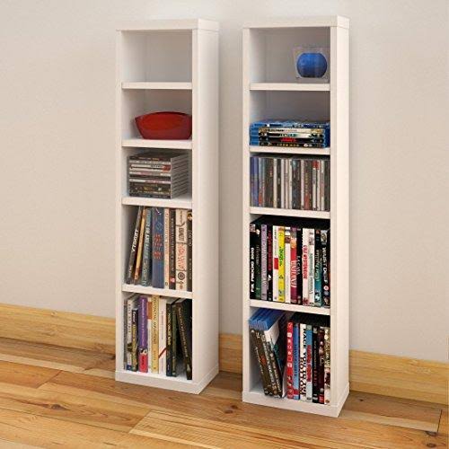 White CD/DVD Towers (2) H3403