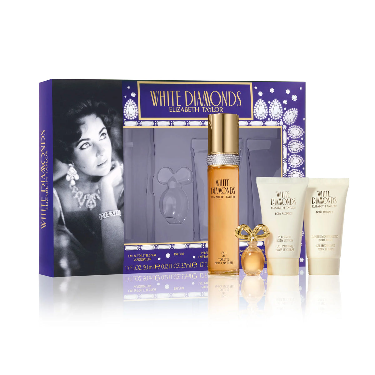 White Diamonds 4 Piece Fragrance Gift Set Y986