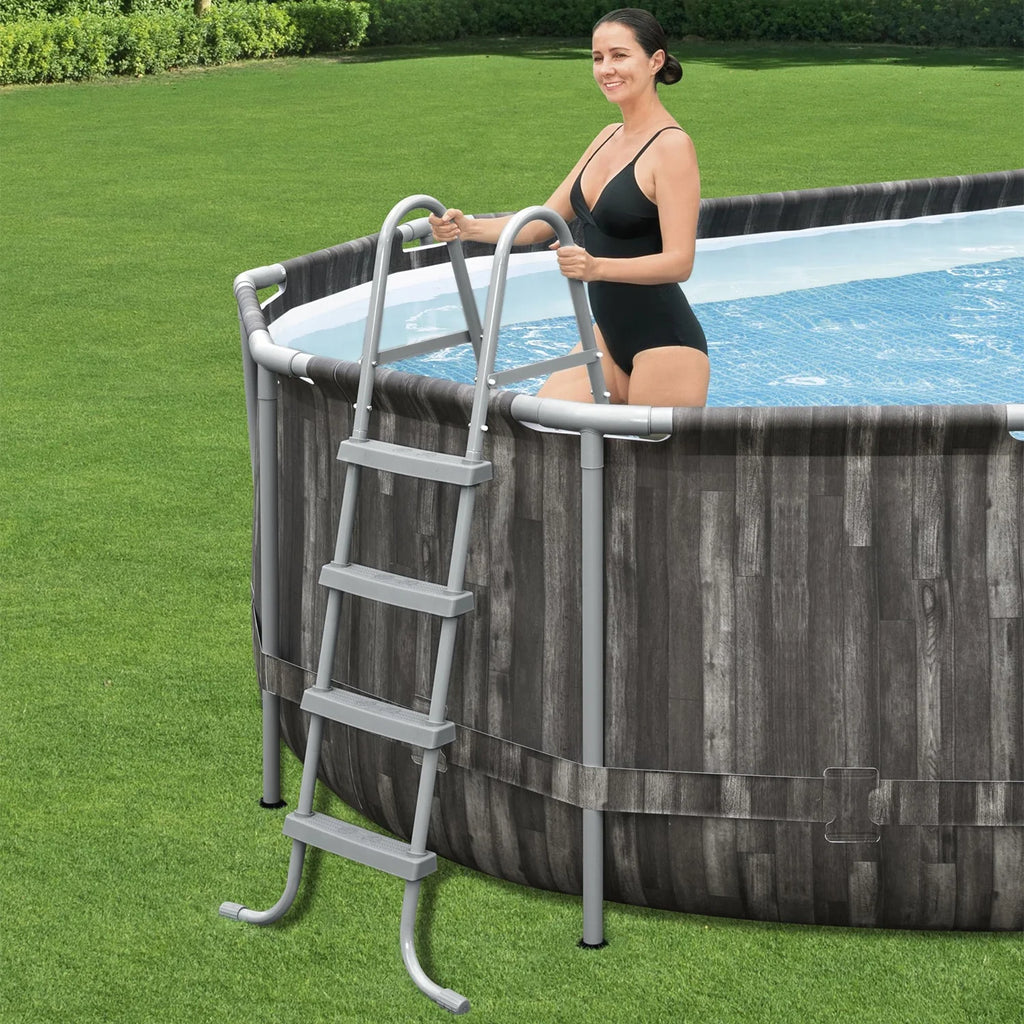 16x10x3.5 Foot Above Ground Swimming Pool Set with Pump W2229