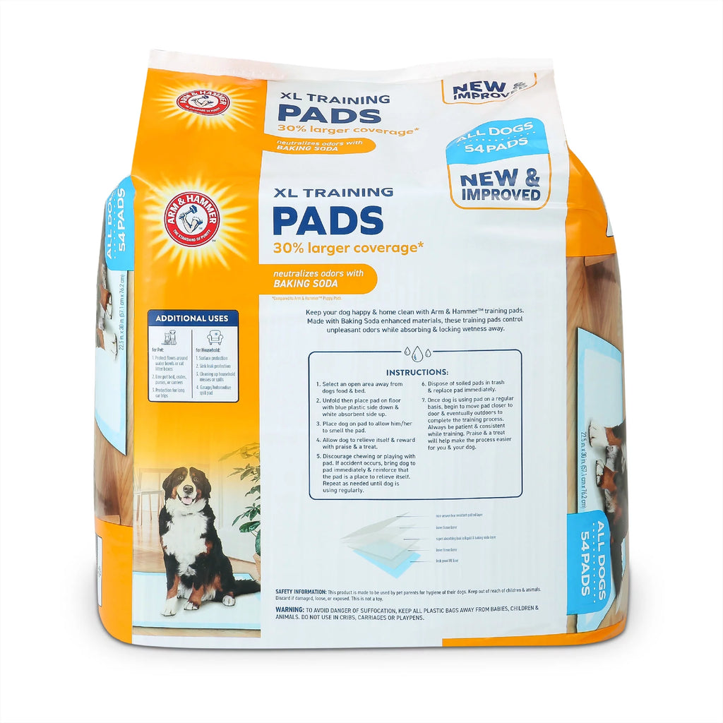XL Dog Training Pads 54ct B764026