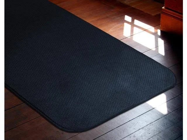 Navy Blue Skid-Resistant Carpet Runner V5315