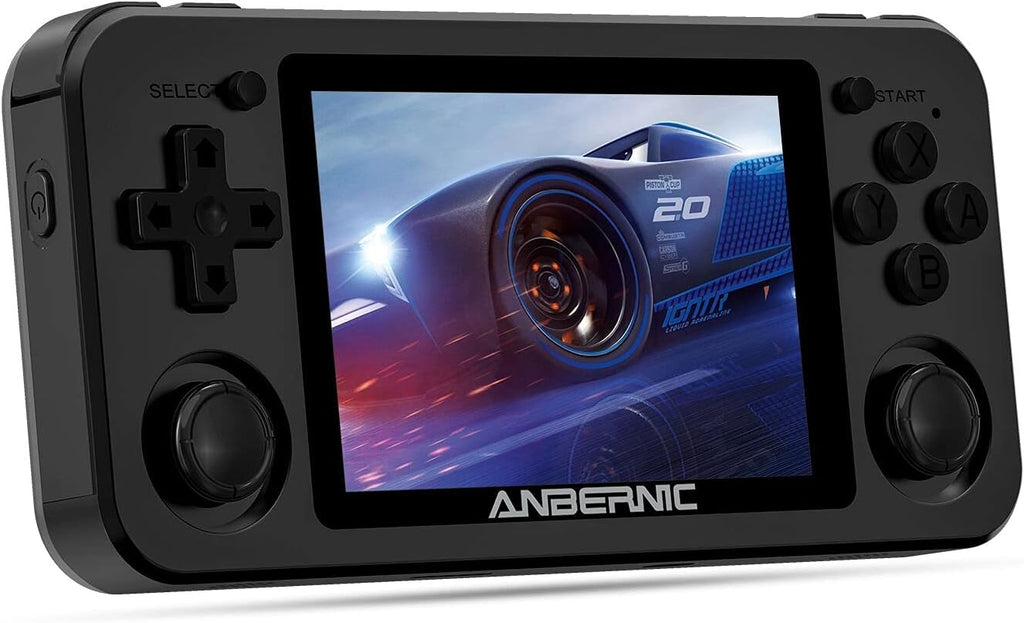Black 3.5 Inch IPS Screen Handheld Game Console T421249