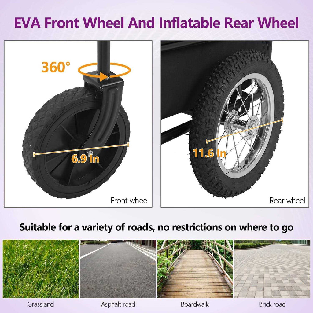 2-in-1 Dog Stroller Bike Trailer D829