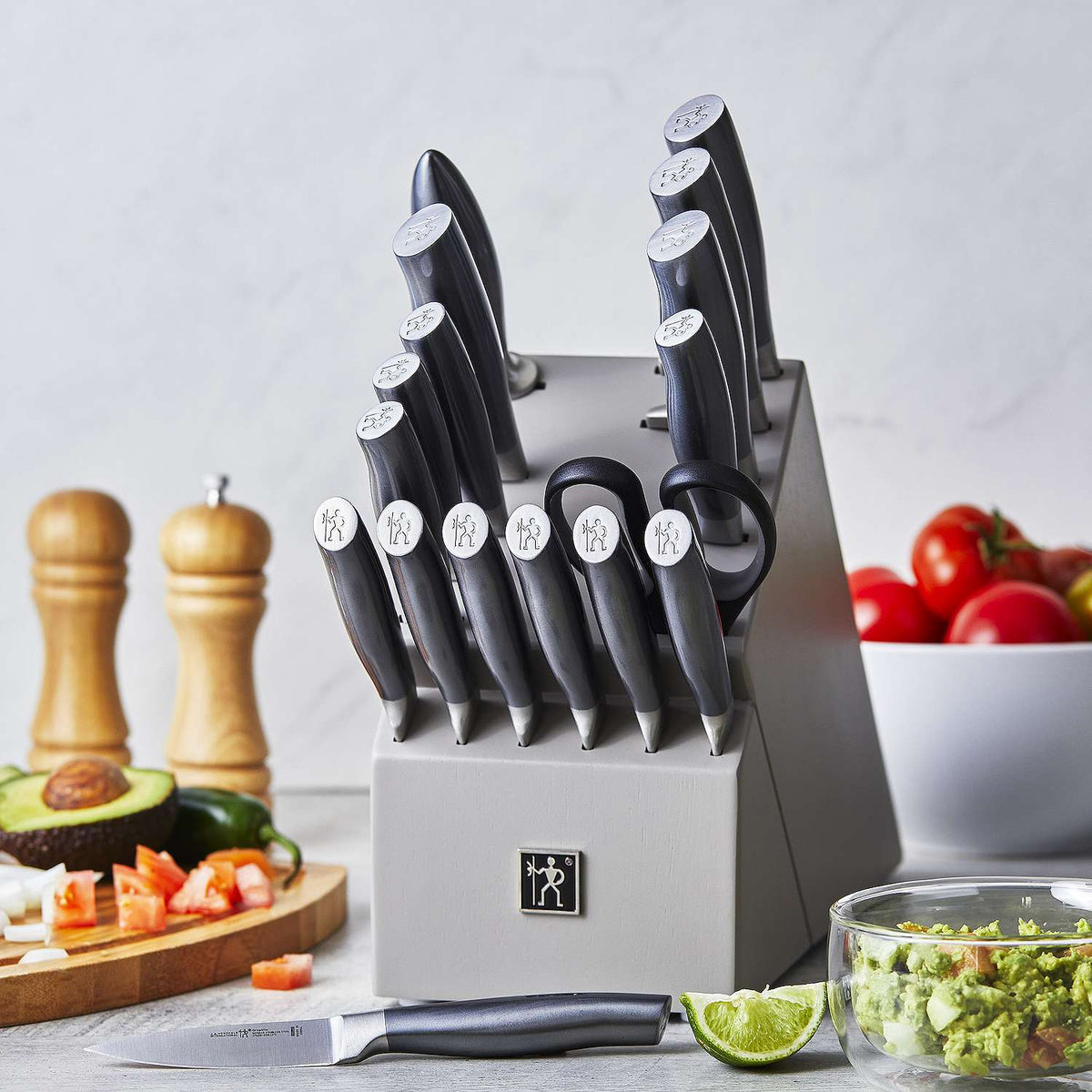 18pc Knife Block Set P978973