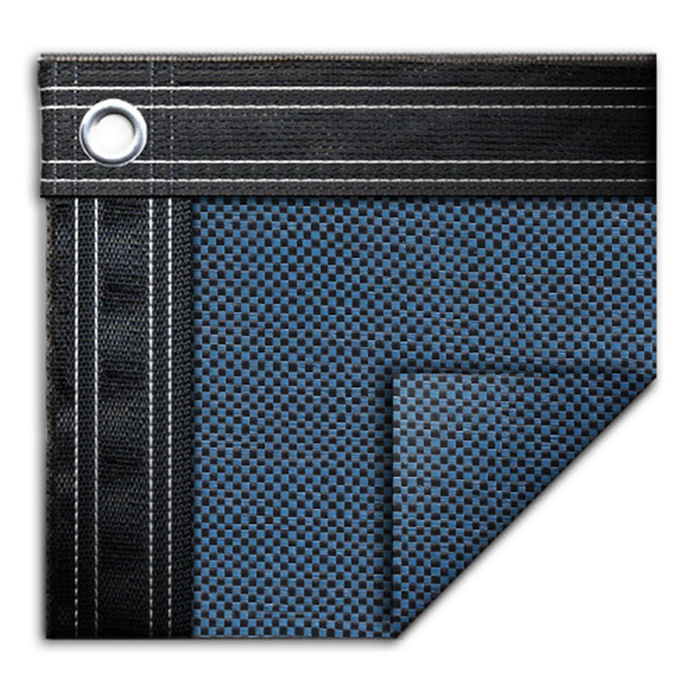 Blue/Black Rectangular Winter Pool Cover K4139