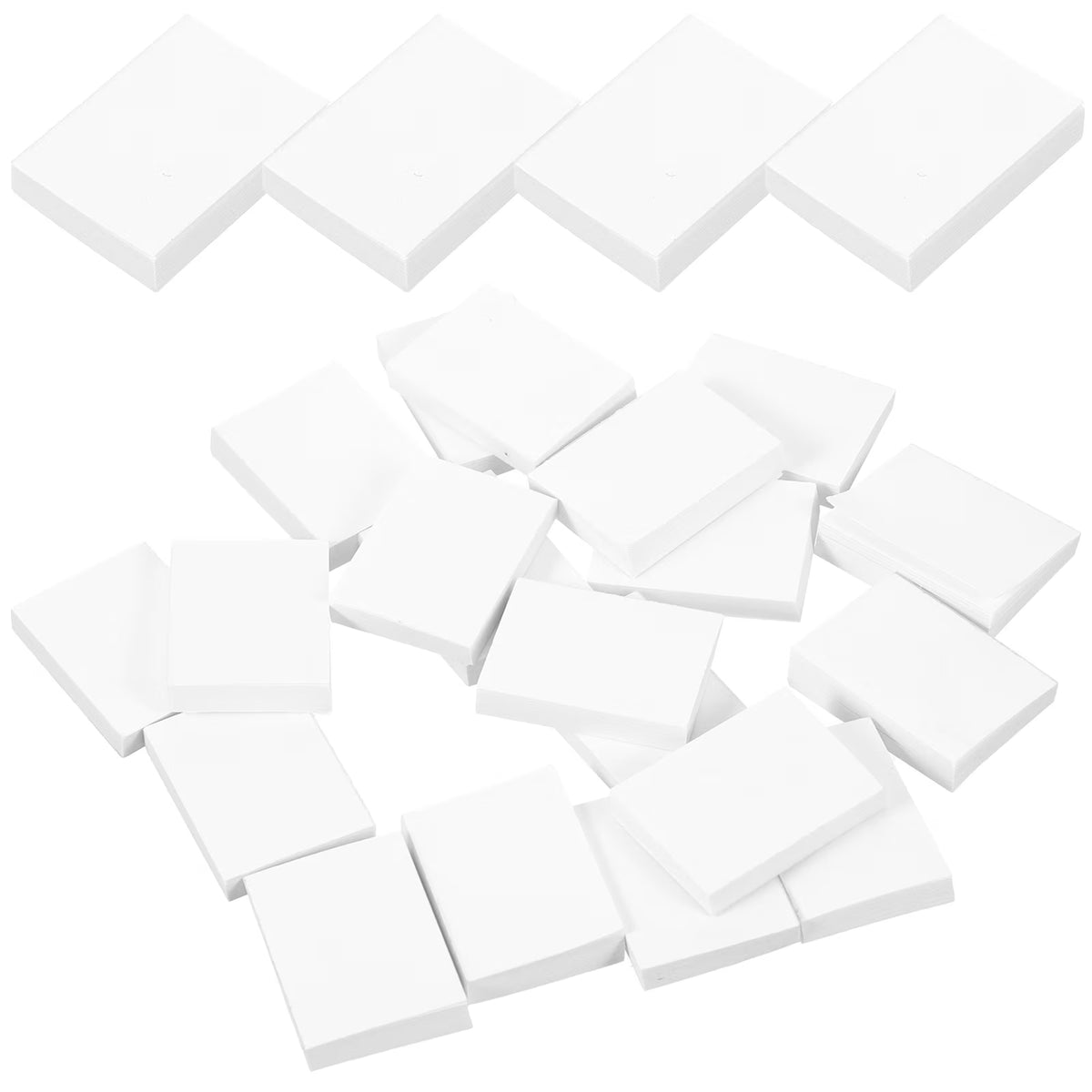 20pcs Doll House Mini Books Blank Paintable Models Prop A57060