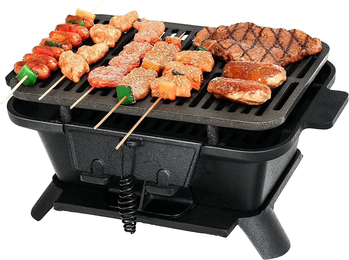 Charcoal Cast Iron Hibachi Grill N46296